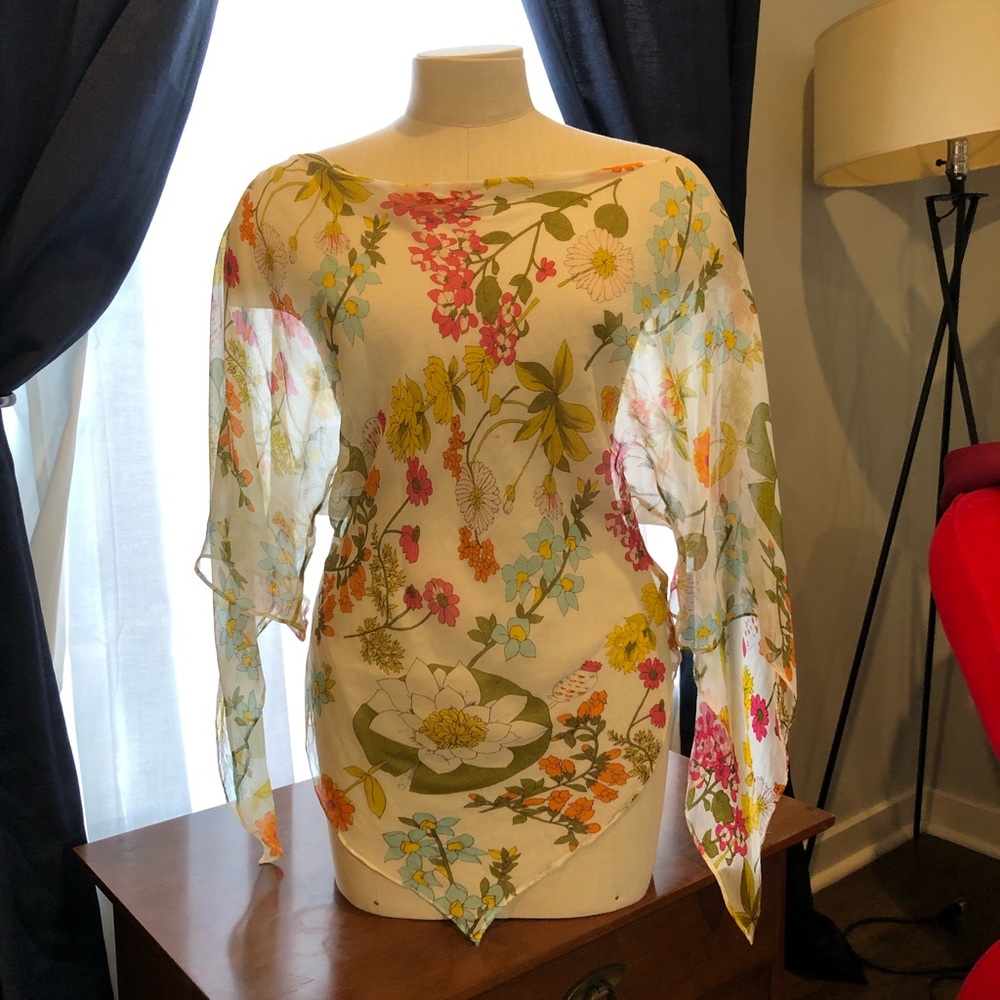 Alice & Trixie Silk boho top